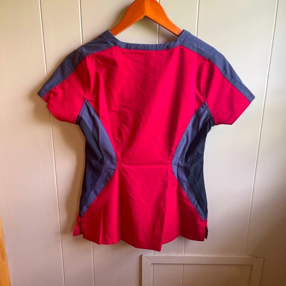 Purple Label by Healing Hands Scrub Top - Picture 1 of 3